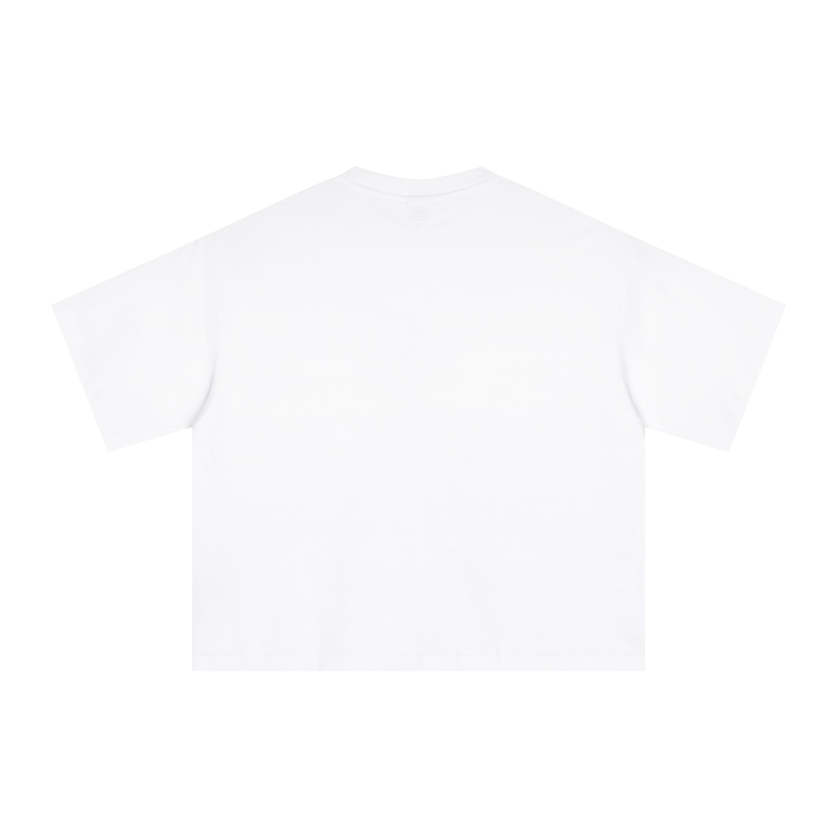 Chalk White Performance Casual Boxy Tee