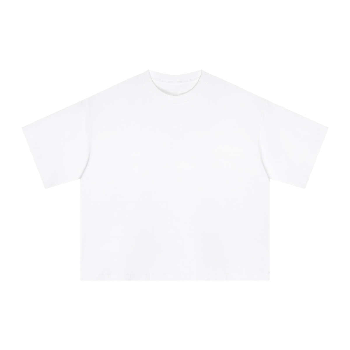 Chalk White Performance Casual Boxy Tee