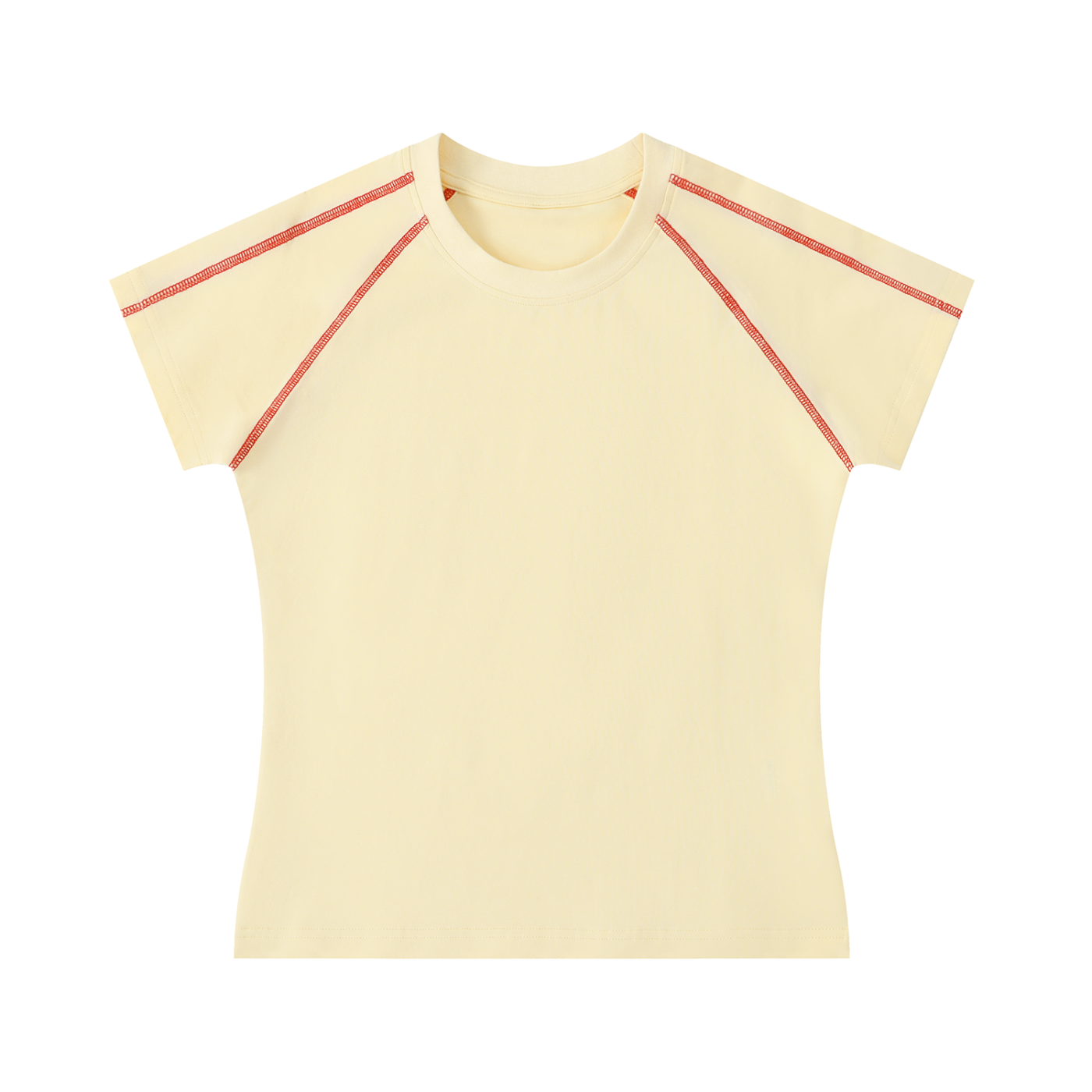 Women's Contrast Stitch Raglan T-Shirt