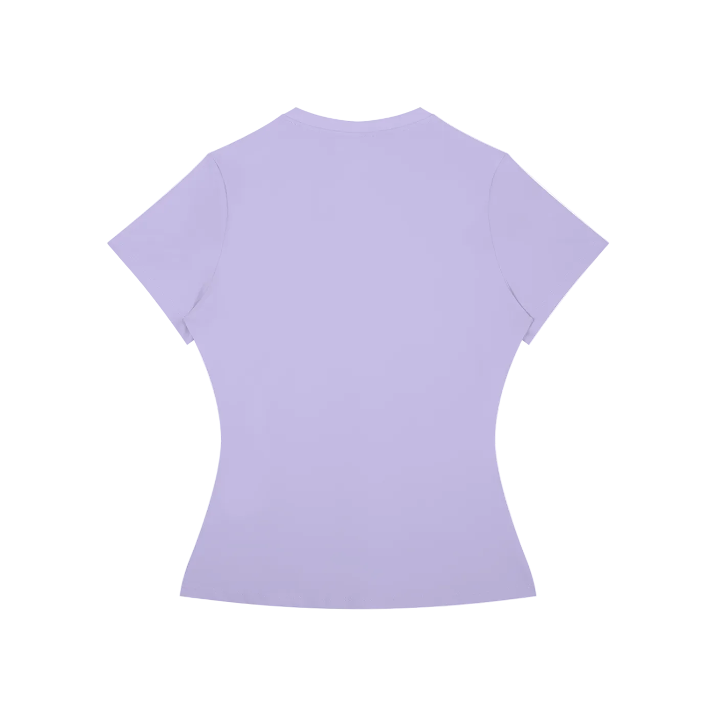 lavendar slim fit gym tee