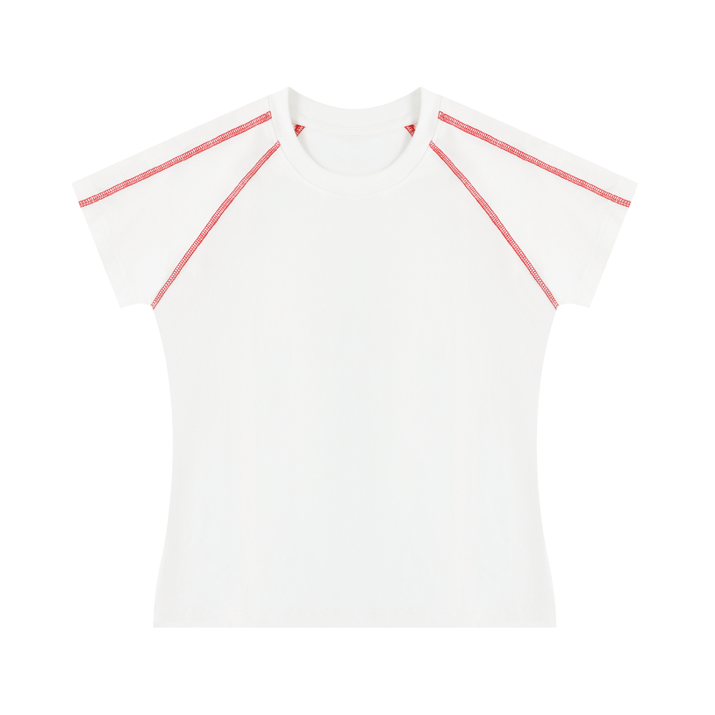 Women's Contrast Stitch Raglan T-Shirt