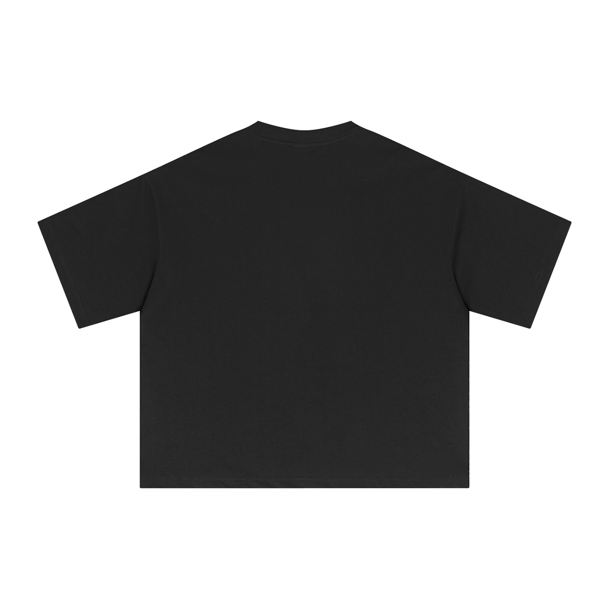 Peak District Boxy Tee (Black)