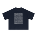 Peak District Boxy Tee (Navy)