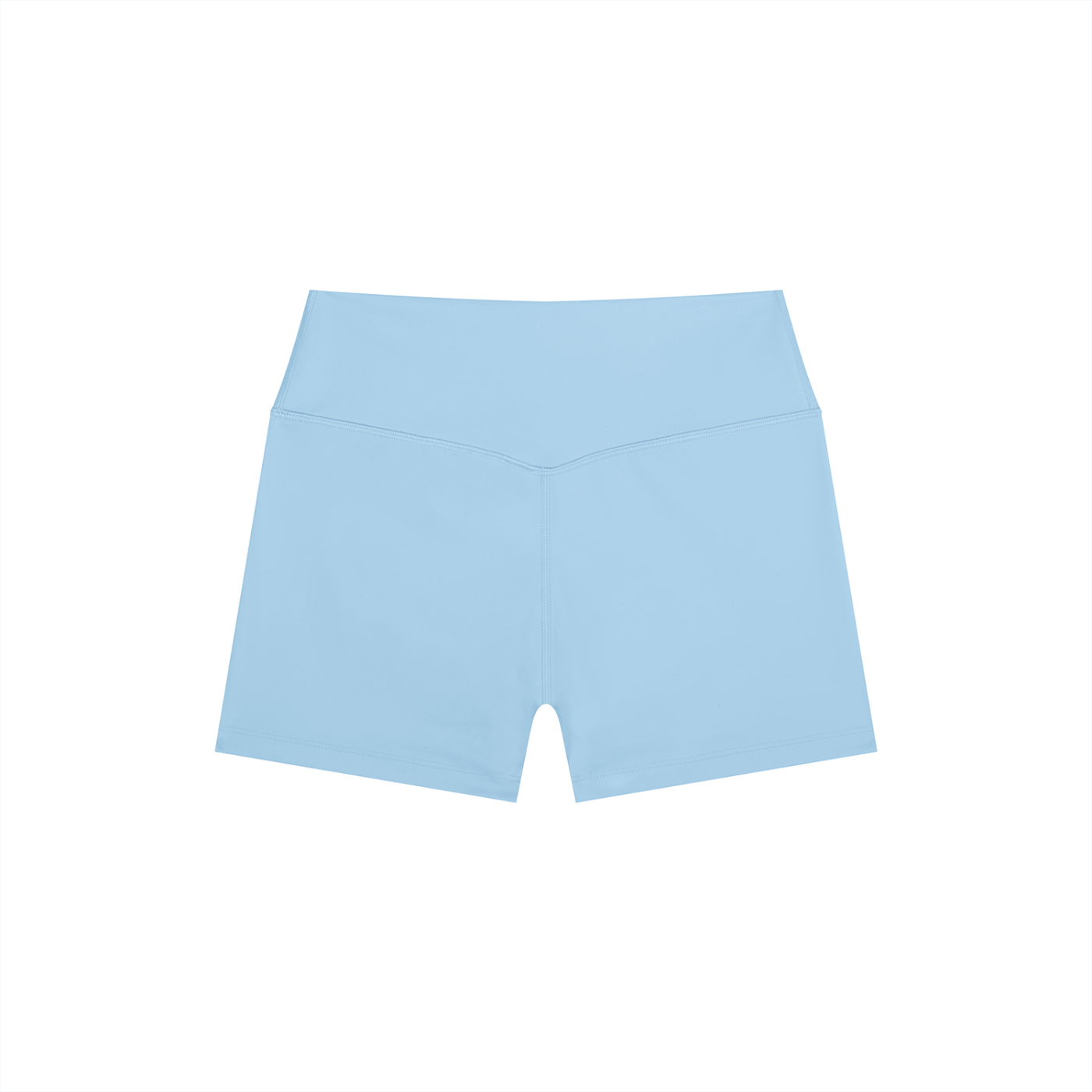sky blue yoga shorts