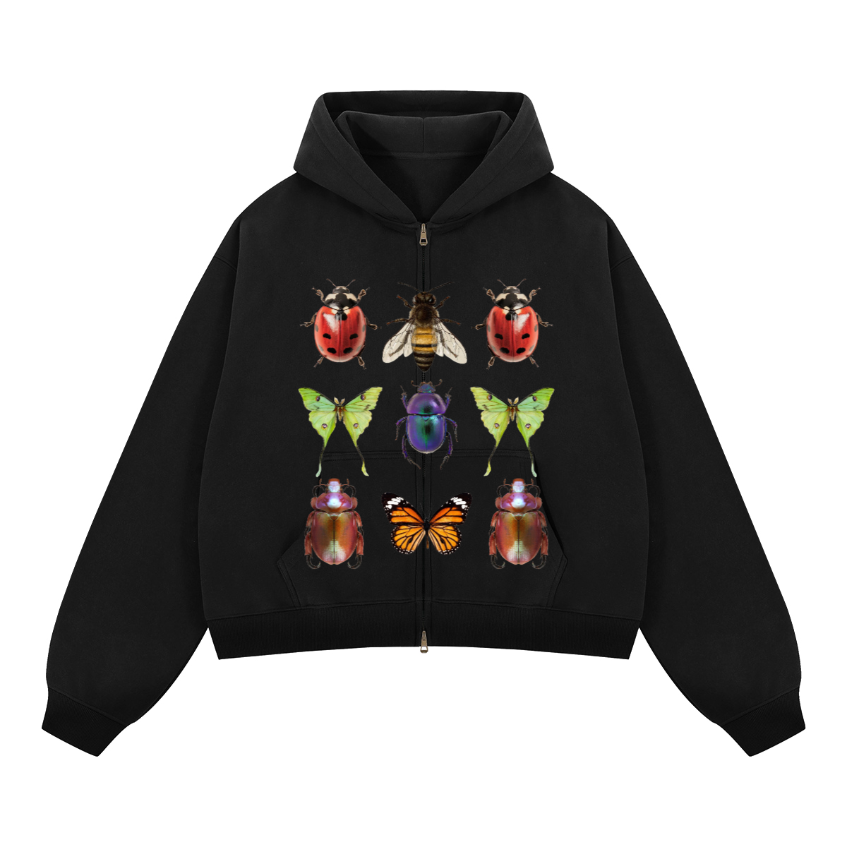 Insect Zipper Hoodie