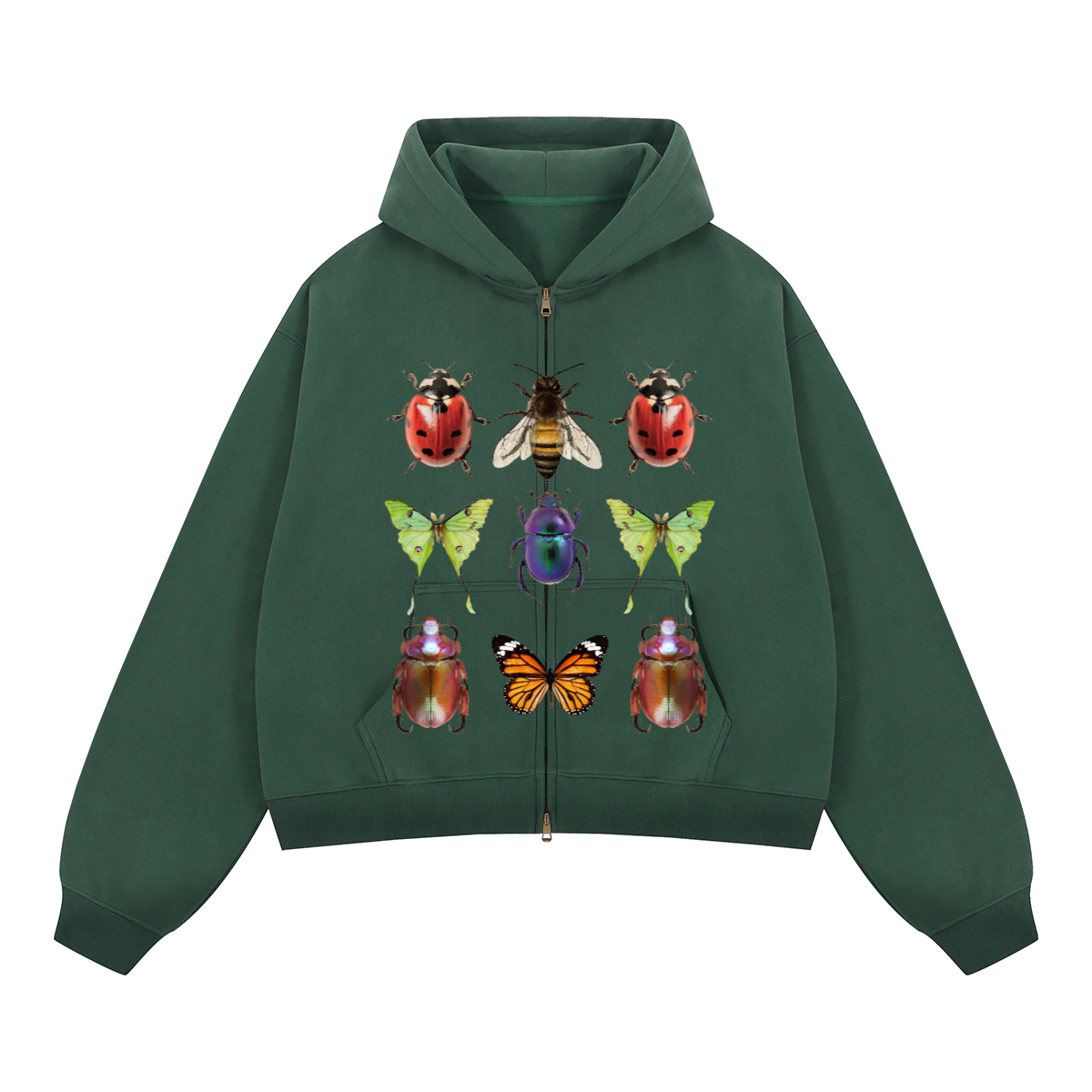 Insect Zipper Hoodie