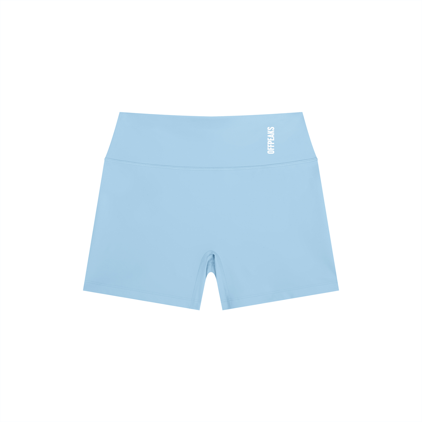 sky blue yoga shorts