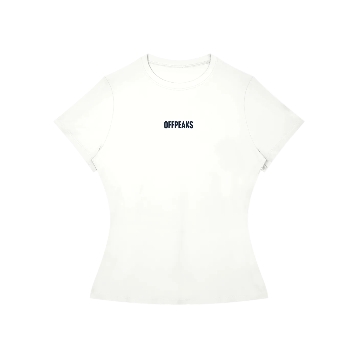 chalk / sky slim fit gym tee