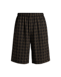 Moorland Plaid Baggy Shorts