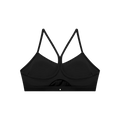 Black bralette with thin straps 