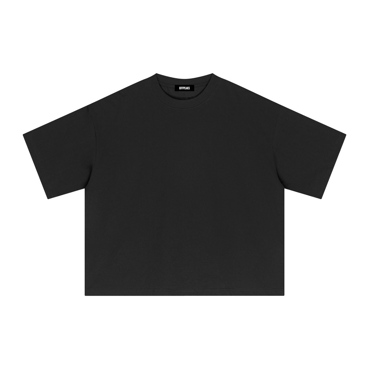 Pitch Black Performance Casual Boxy Tee