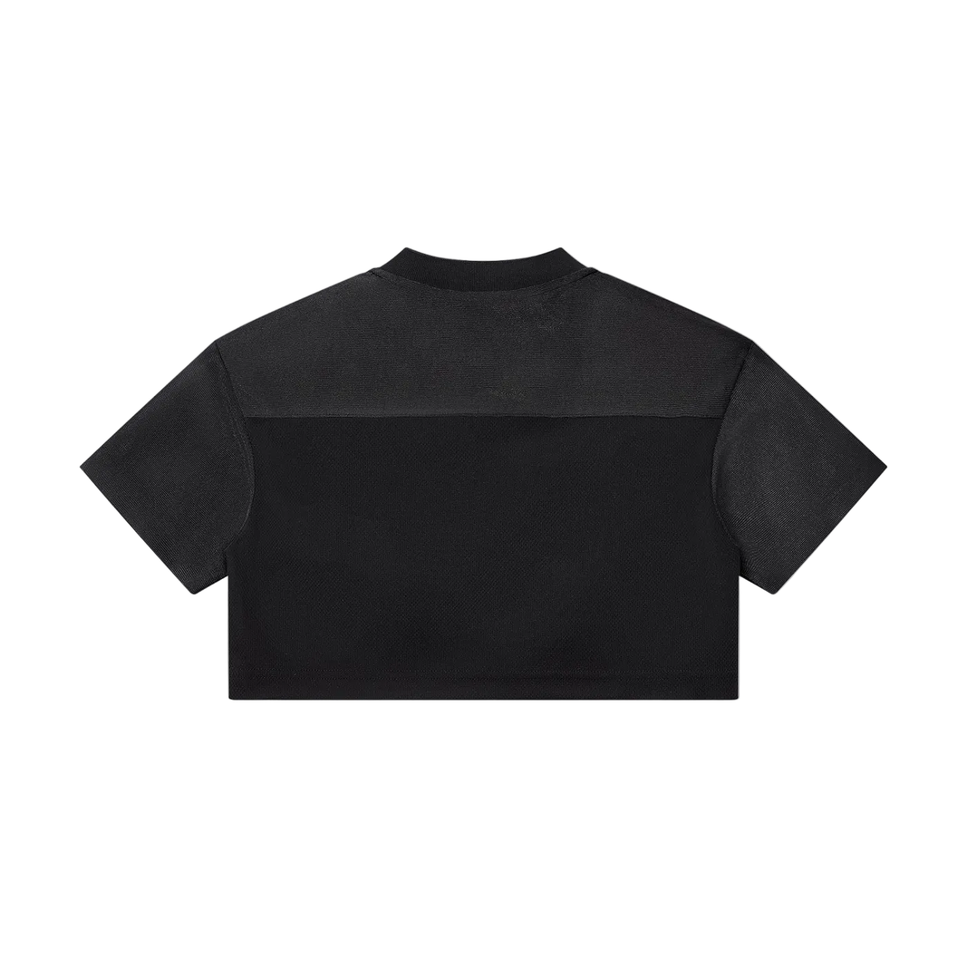 Black crop top.