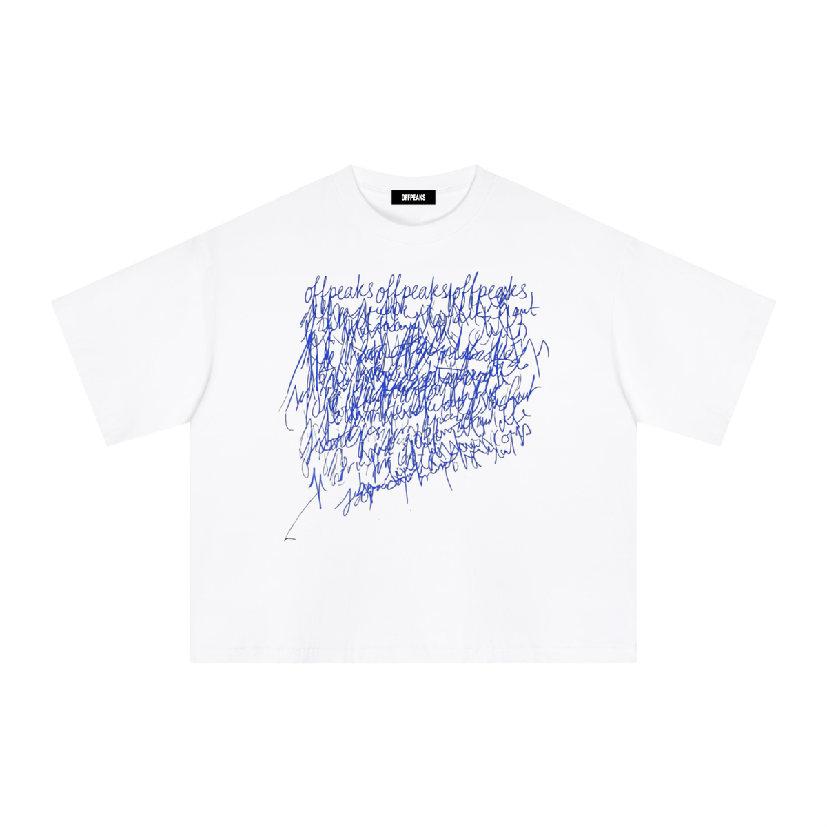 Chalk White Performance Casual Boxy Tee
