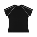 Women's Contrast Stitch Raglan T-Shirt