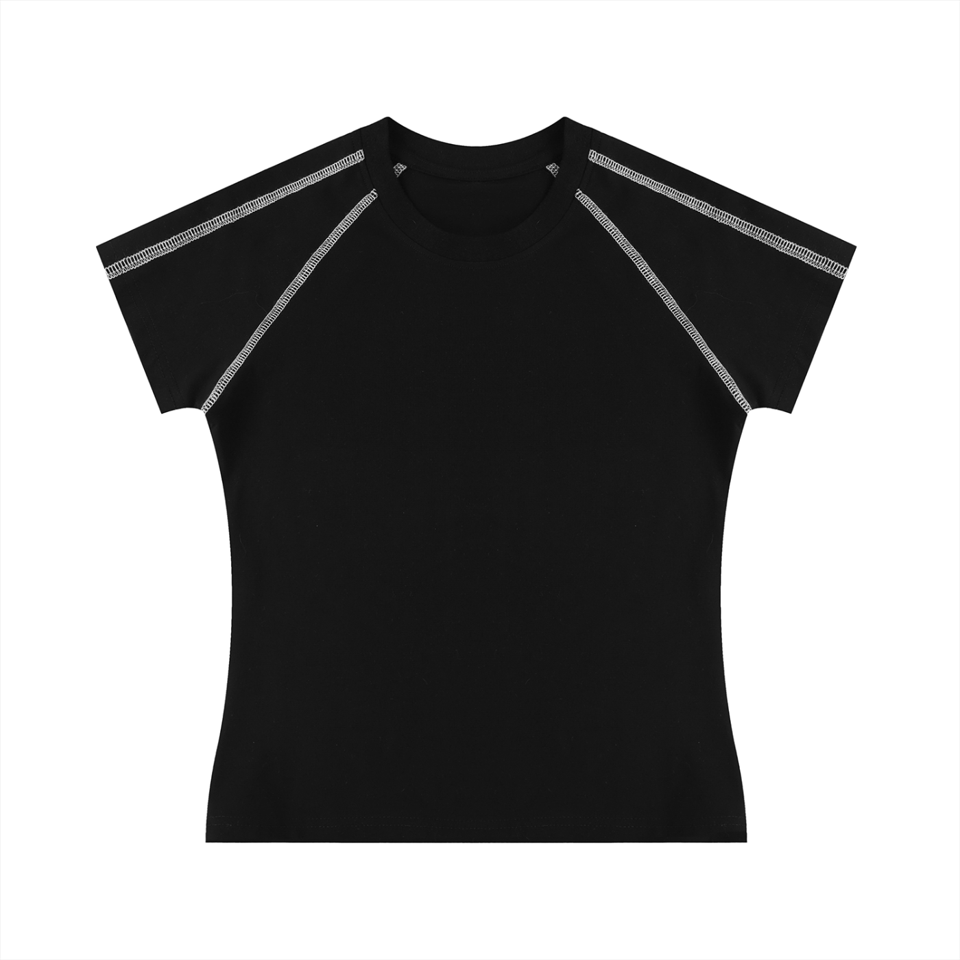 Women's Contrast Stitch Raglan T-Shirt