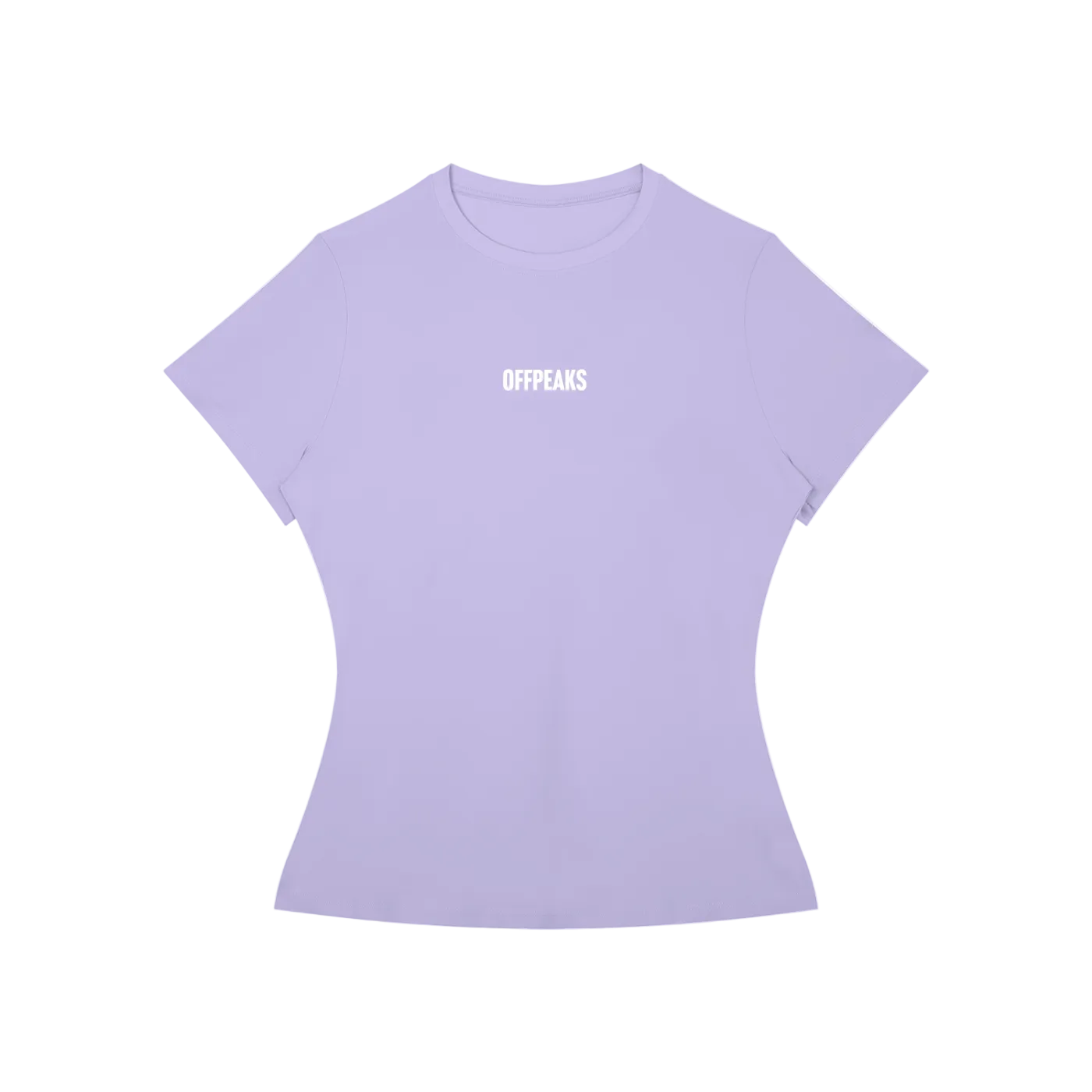 lavendar slim fit gym tee